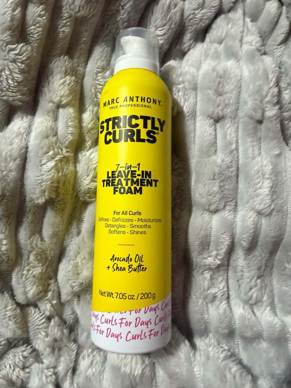 Marc Anthony Strictly Curls 7-in-1 Leave-In Treatment Foam